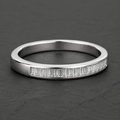 Hõbesõrmus moissaniitidega „Triple Diamond Via“
